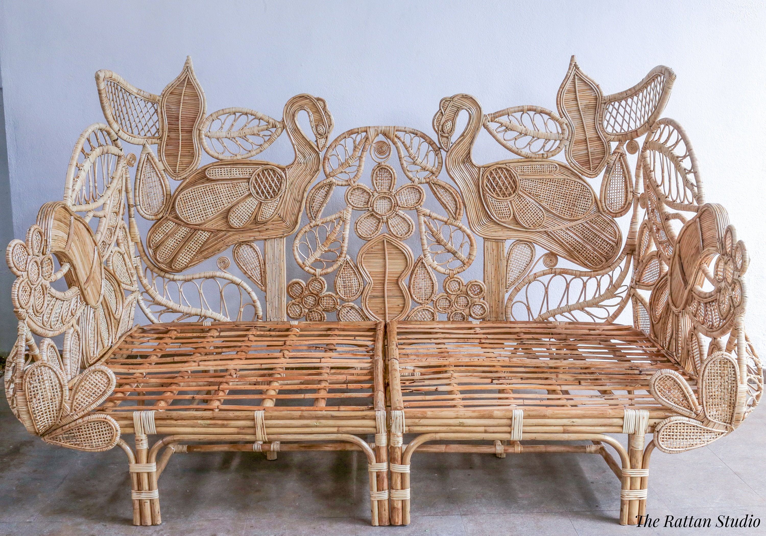 Rattan Daybed Etsy UK