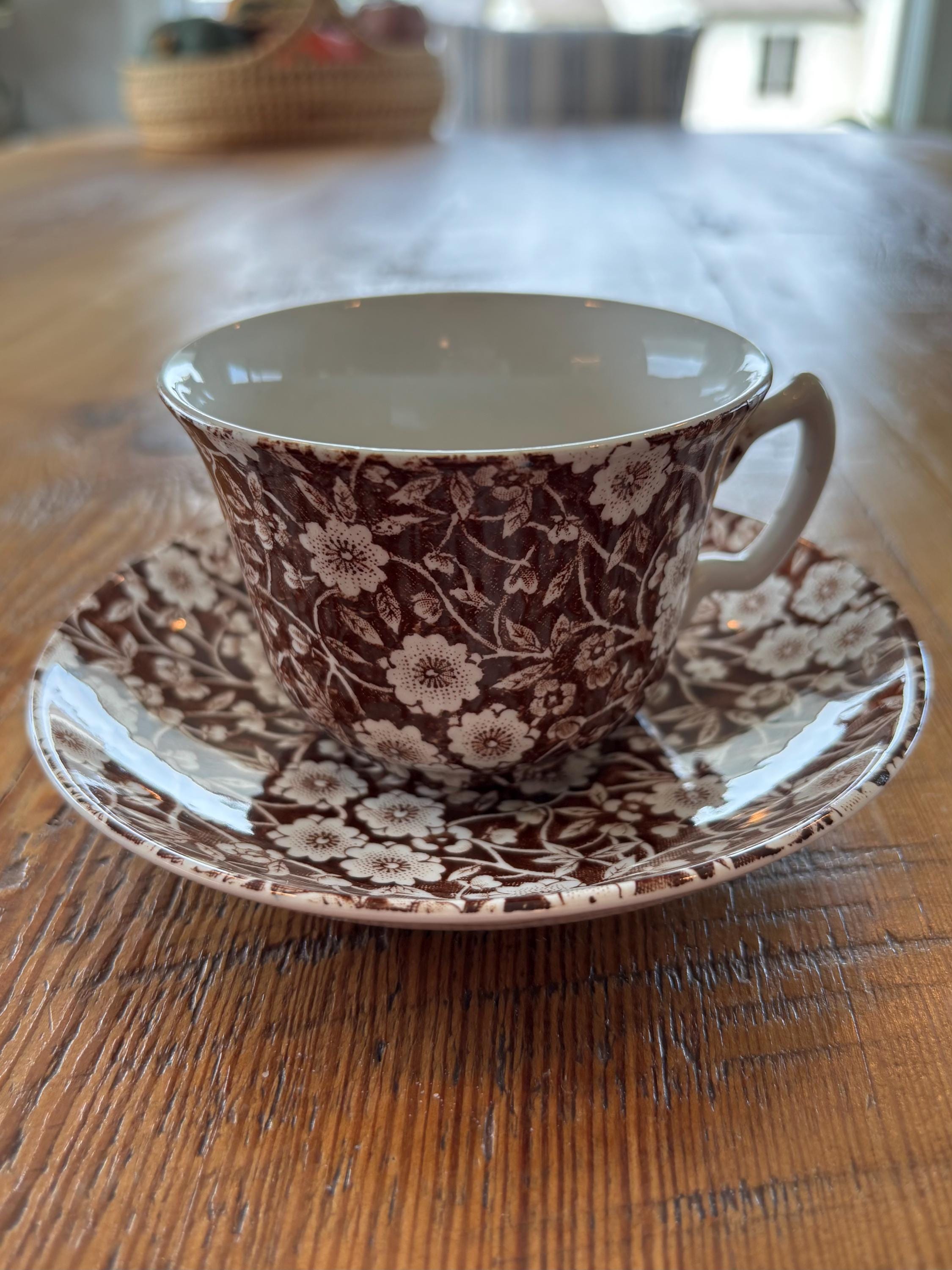 Brown Calico Staffordshire Crownford - Etsy