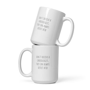 Cardiology Doctor Gifts, Gift for Cardiologist, Funny Heart Surgeon Gift, Cardiologist Coffee Mug, Cardiology Specialist Mug, Heart Doctor