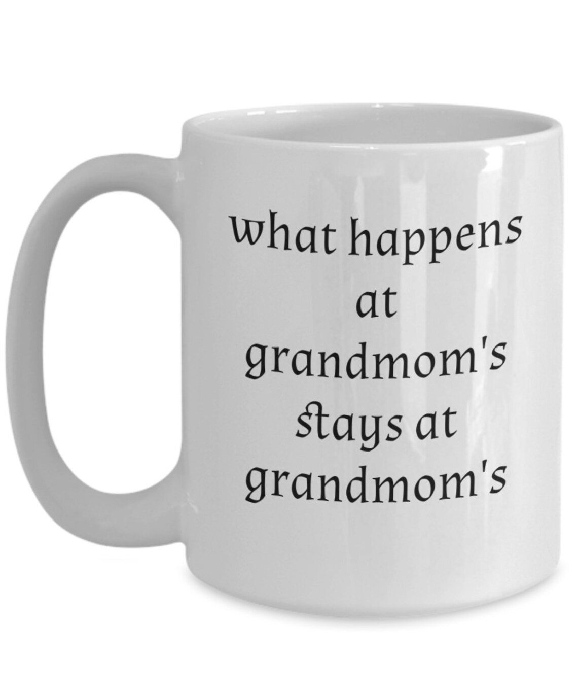 Funny Coffee Mug Funny Grandma Mug Gift for Grandmom Happy Etsy UK