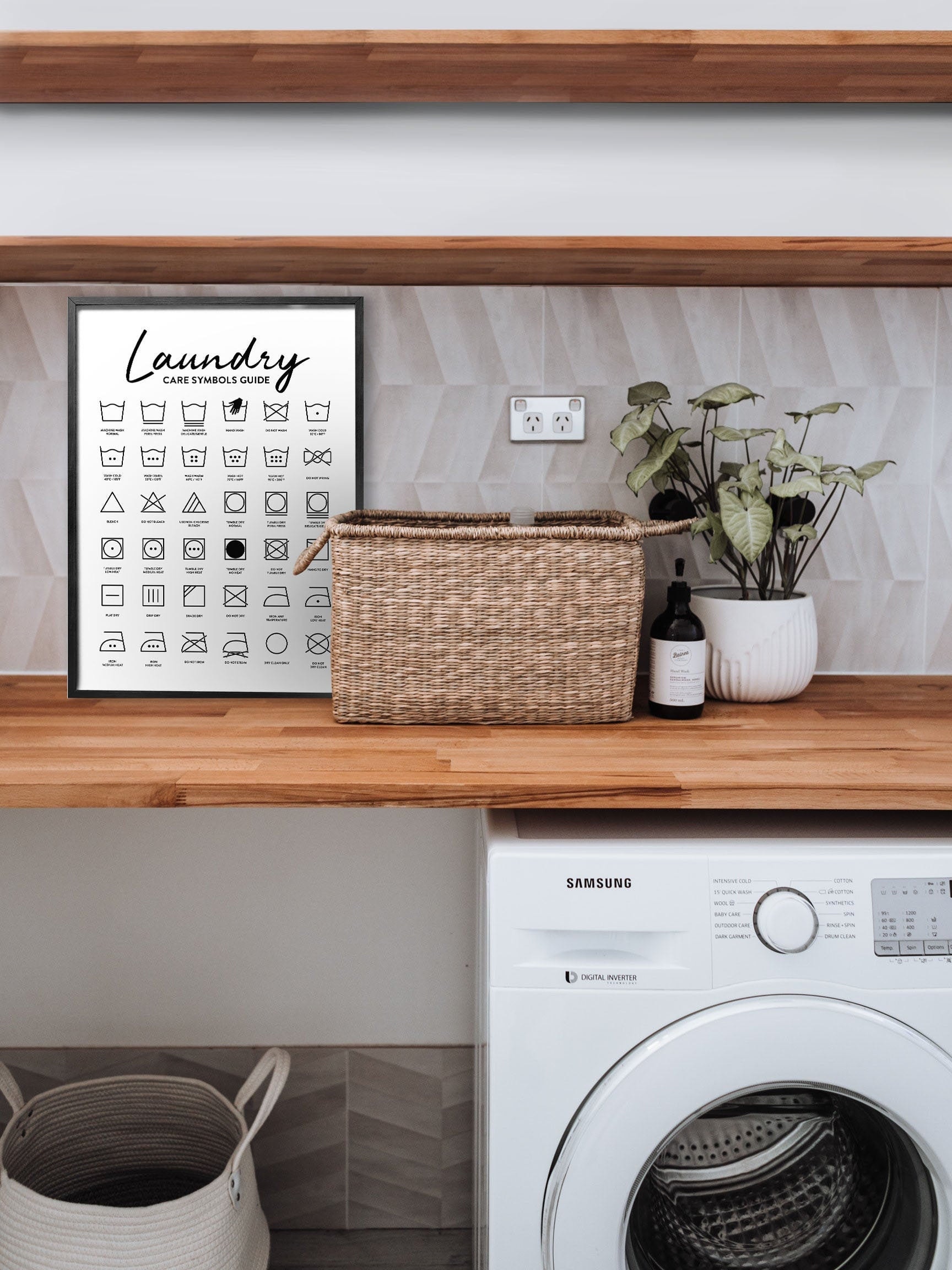 Laundry Care Symbols Guide | Printable Laundry Care Symbols Guide ...