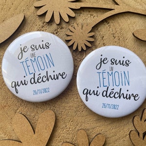 Wedding witness badge. Wedding badge. Wedding witness request badge. Witness badge that rocks.