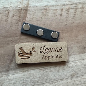 Personalized Pharmacy wooden badge. Pharmacist badge. Pharmacy job badge. Wooden badge with personalized first name.