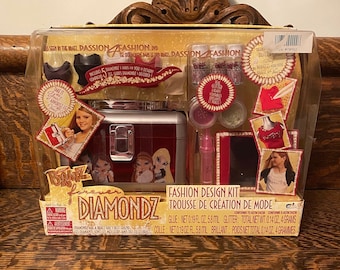 Rare Bratz Forever Diamondz Fashion Design Kit NIB 2006 MGA Bratz