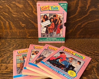 Girl Talk Books L.E Blair Series 90’s Boxed Set #4 Books 13, 14, 15 & 16