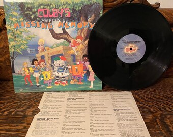 Colby’s Missing Memory Vinyl Record Maranatha! Music 1985 Kids Praise Kids Peter & Hanneke Jacobs Religious Songs