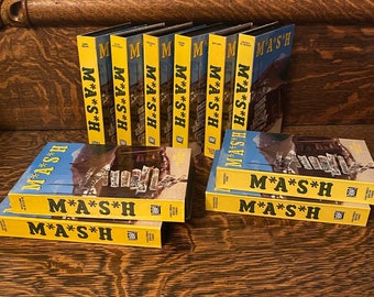 MASH VHS Collectors Edition Set Of 10 VHS Tapes Vintage Television Show m*a*s*h