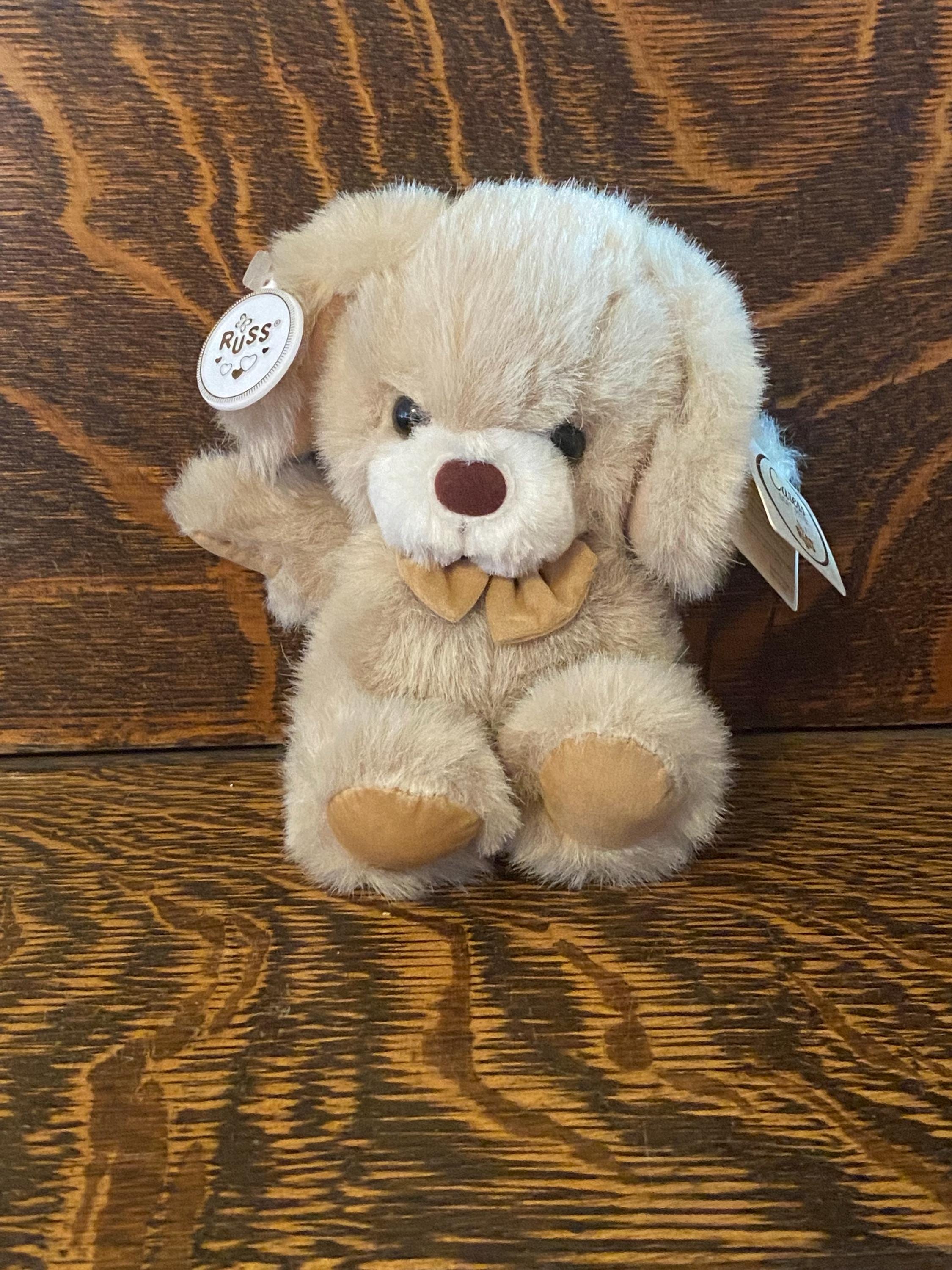 Vintage Russ Caress Soft Pets Plush Dog - Etsy