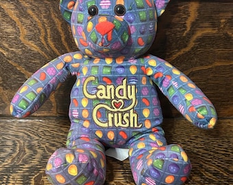 Candy Crush Game Teddy Bear 2014 King Candy Crush Merge Game Merch