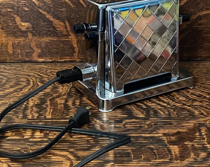 1940s Toaster Toastess Montreal Antique Chrome Toaster Etsy