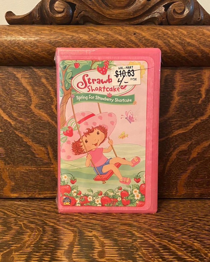 Vintage Strawberry Shortcake VHS Tape Spring for Strawberry Shortcake ...