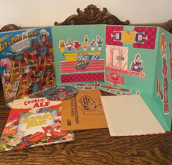 ALF Burger king vintage records アルフ レコード