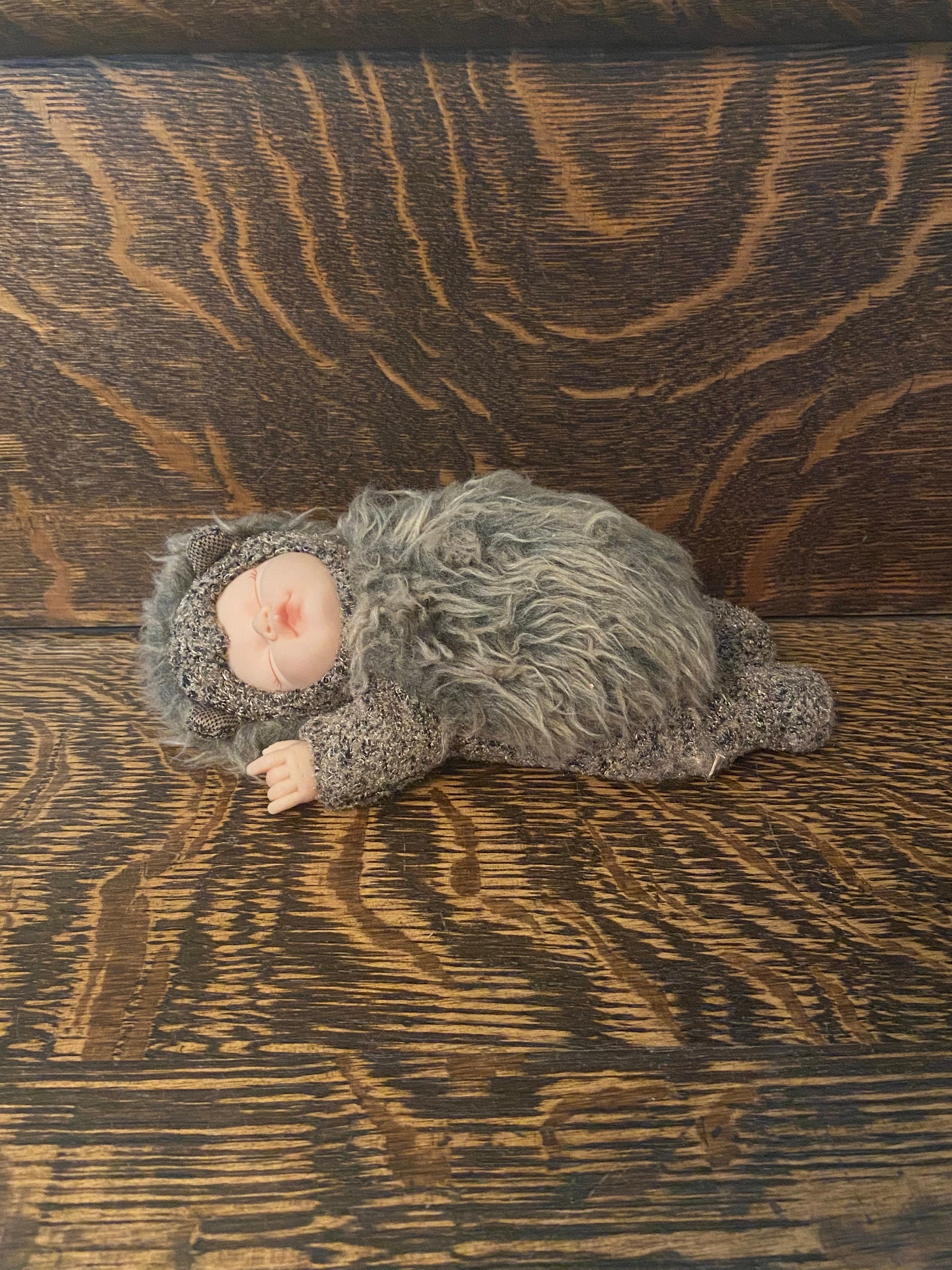 Vintage Anne Geddes Plush Hedgehog Baby Etsy