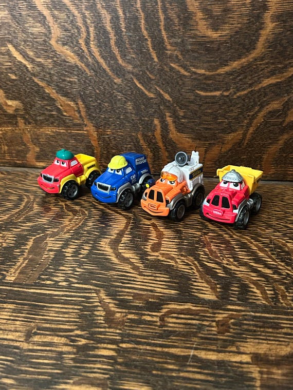 Vintaga Tonka Die Cast Lil Chuck & Friends Vehicles - Etsy