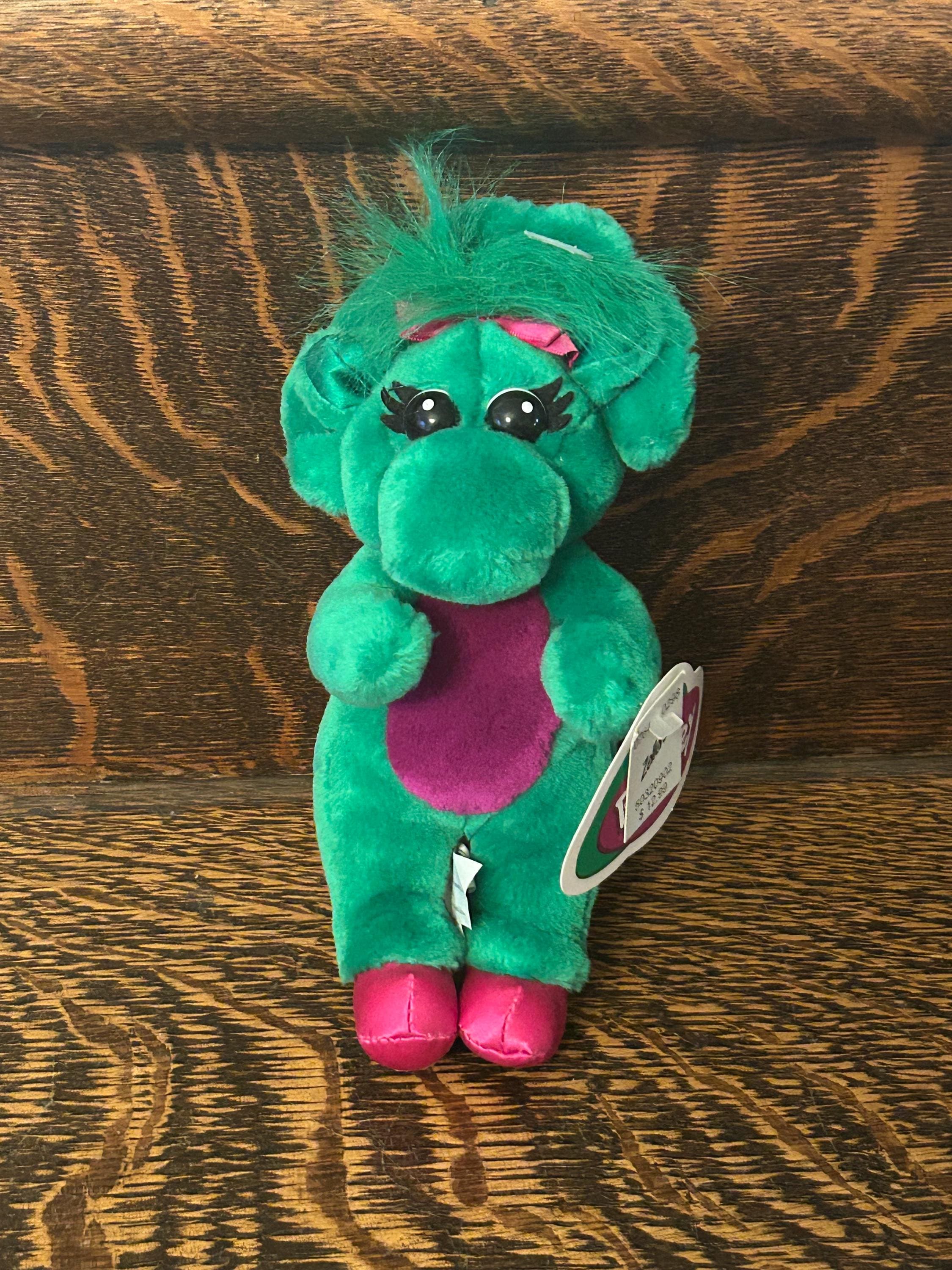 Vintage Barney the Dinosaur Baby Bop Plush 1996 Barney Lyons Group