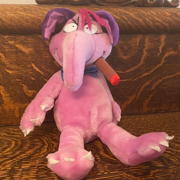 Rare The Raccoons Cyril Sneer Vintage Plush