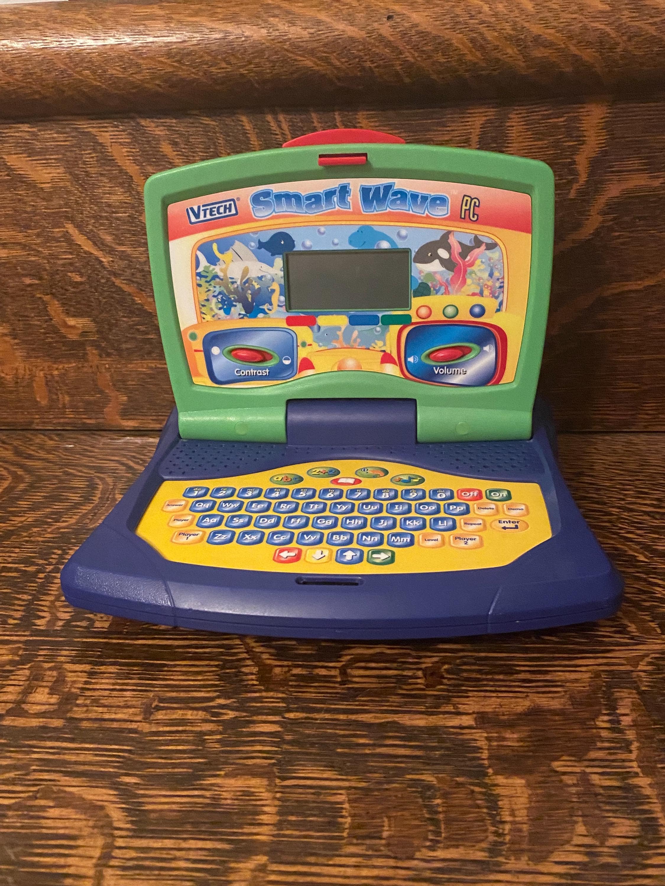 Computadora portatil de aprendizaje Vtech Smart Wave de los anos 90 juguete educativo vintage para ninos Etsy Mexico