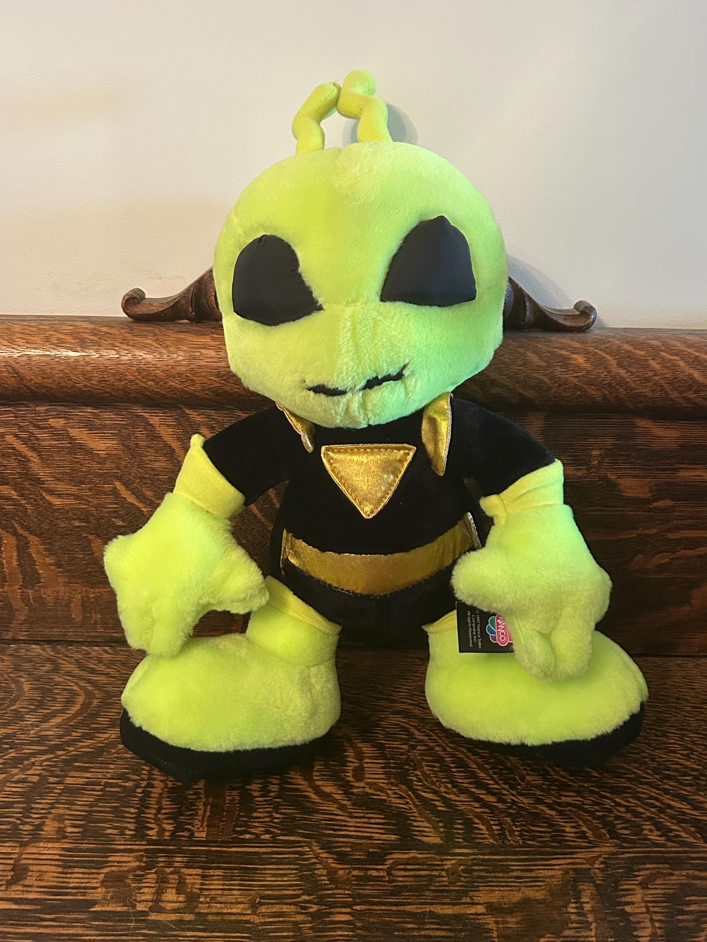 Vintage Nanco Alien Plush Martian Carnival Prize 1997 Nanco Plush