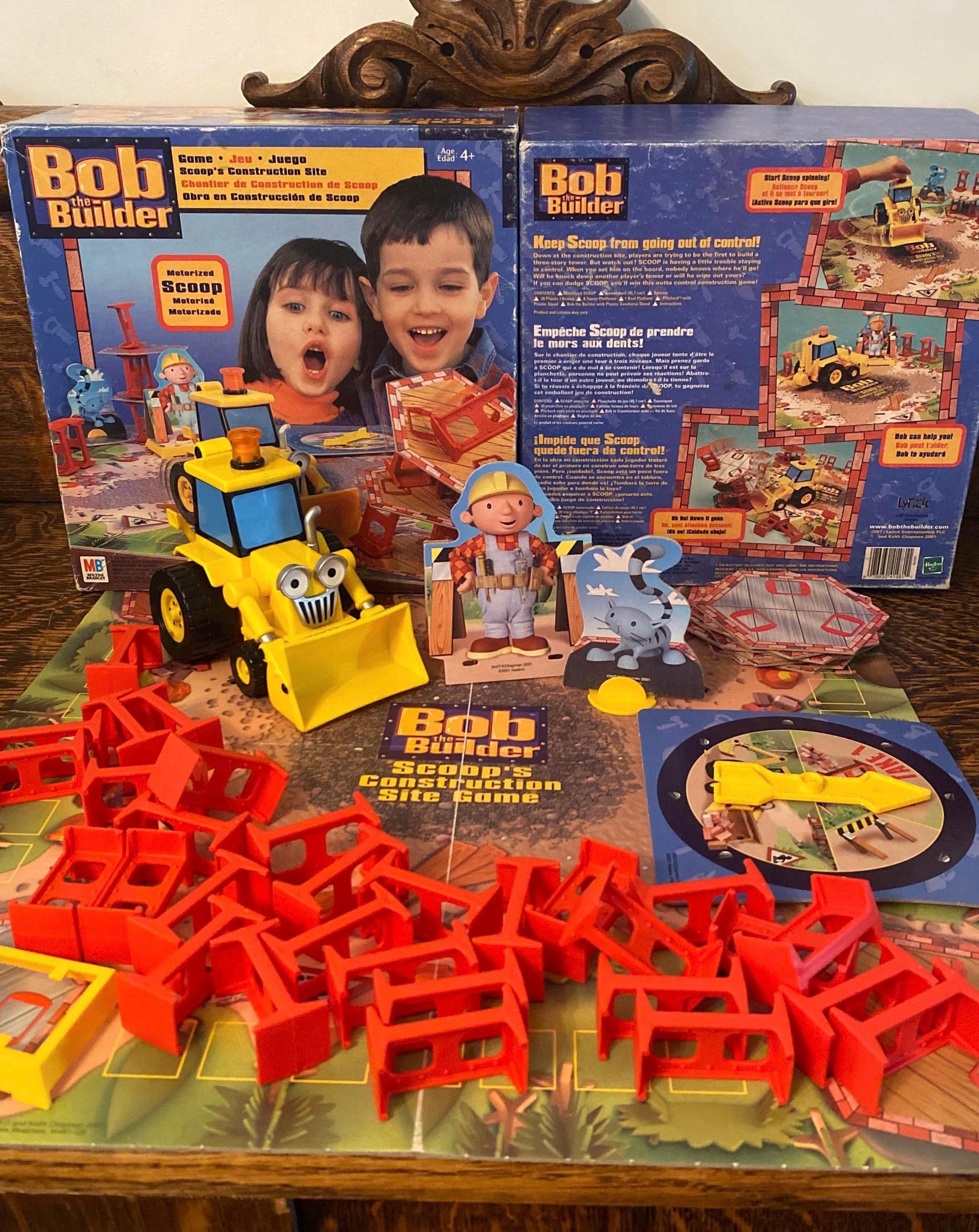Vintage Bob the Builder Game “scoops Contruction Site” Motorized