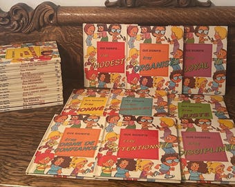 1980’s Livres Français Collection Que Signifie “What Does It Mean” French Book Collection Quebec Canada Québécois French