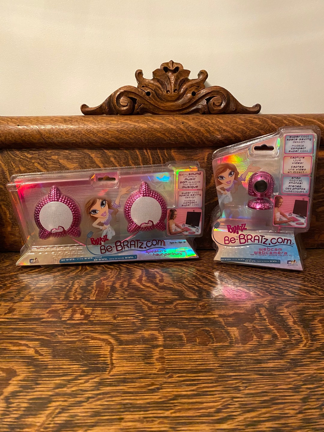 Twin Bratz 美容家電 ピンク Bratz Be-Bratz Space Saving Design USB Wired Speakers | eBay
