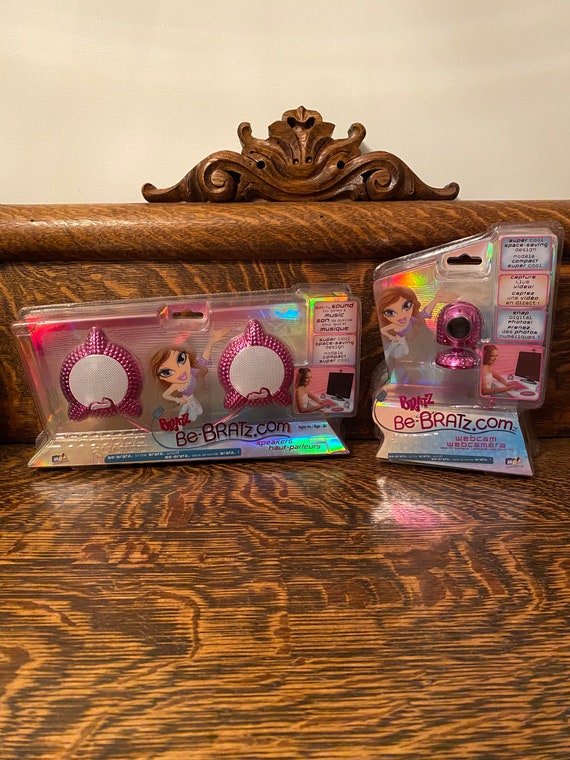 Bratz Pink Webcam & Speakers Be Bratz NOS iPhone iPad PC