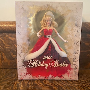 2007 Holiday Barbie Mattel Barbie Doll Seasonal Christmas Barbie