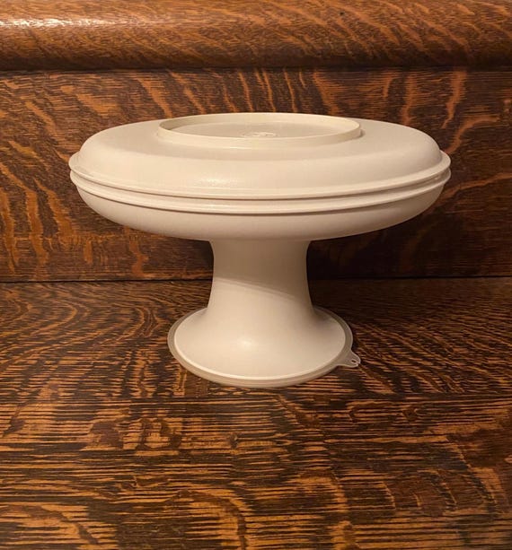 Set Di 4 Piattini In Legno E Vetro Con Coperchio A Cupola, Per Dessert E Torte, Formato Mini 10,5 X 9,5 Cm