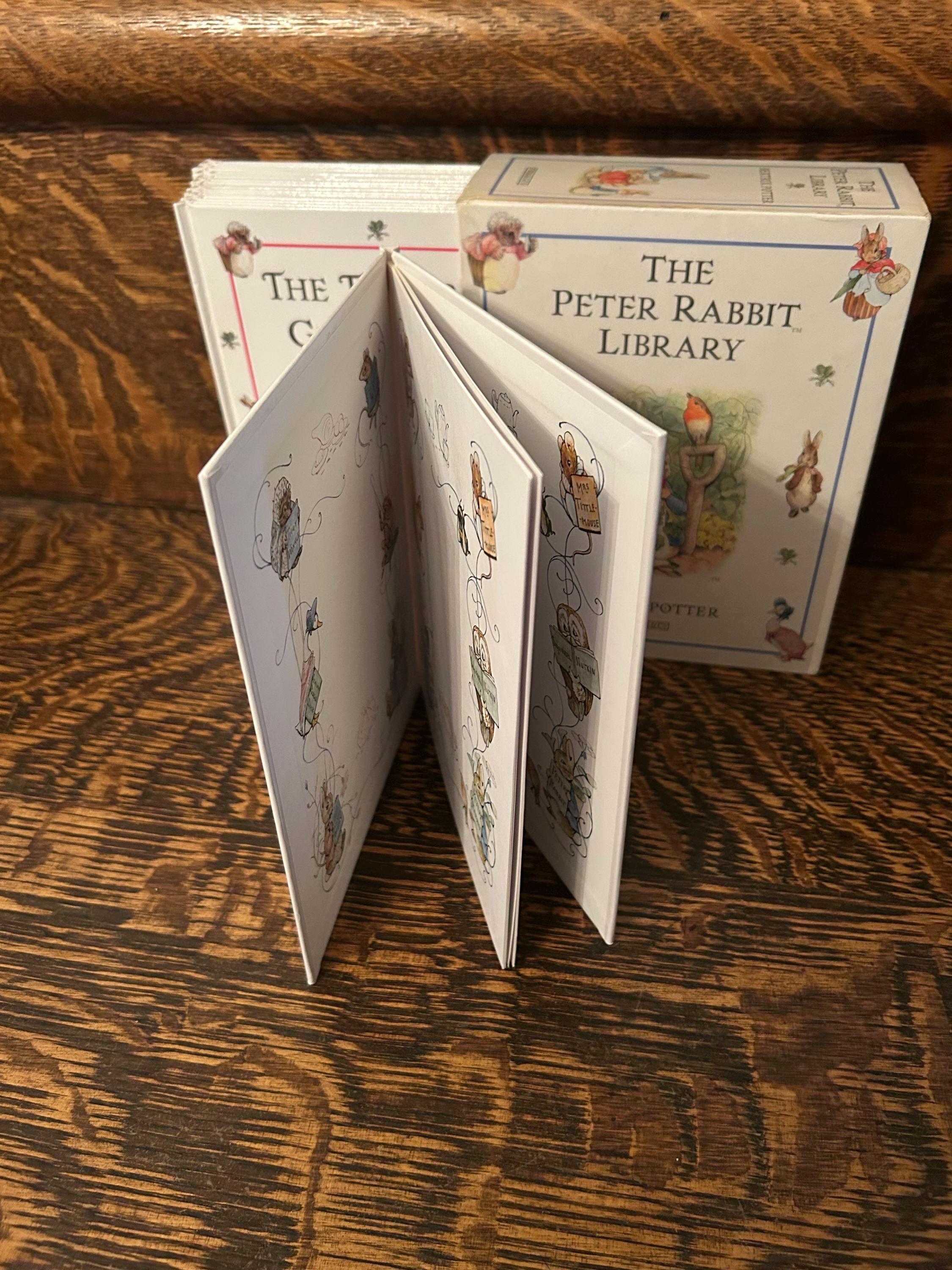 Vintage Beatrix Potter the Peter Rabbit Library 90's Boxset With