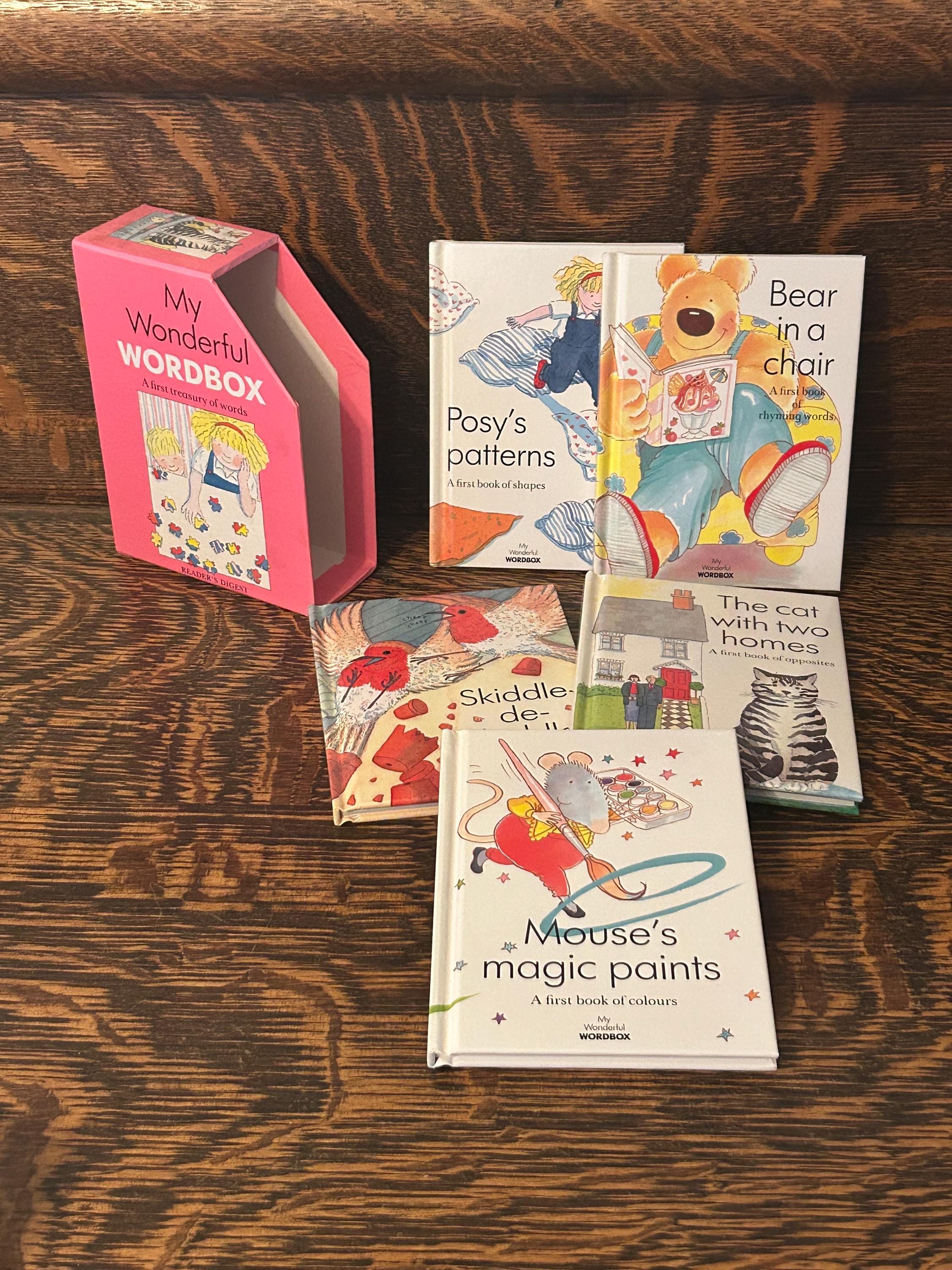 Vintage 1995 Reader's Digest Bookset My Wonderful Wordbox “A First