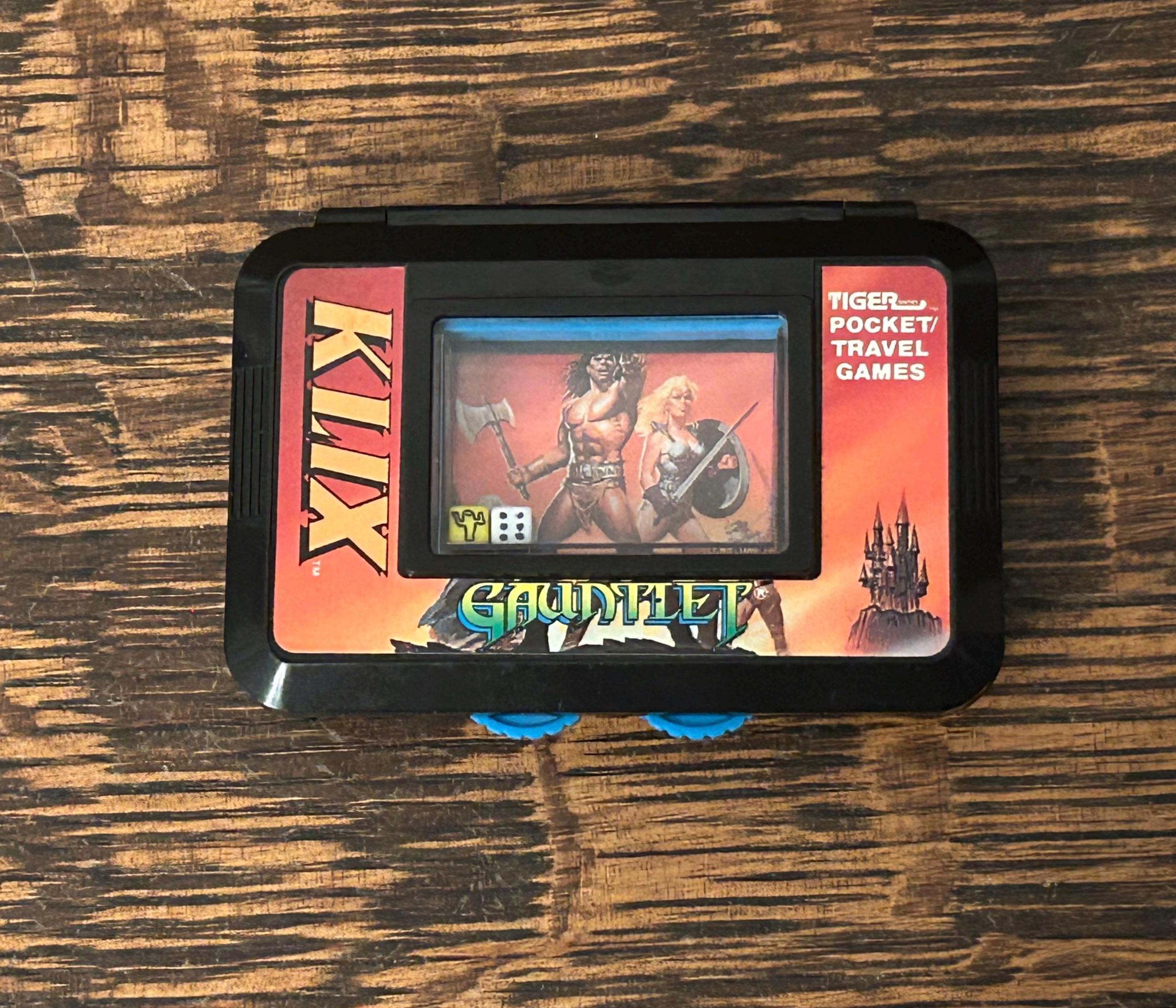 Vintage 1989 Gauntlet Klix Tiger Pocket Travel Games - Etsy