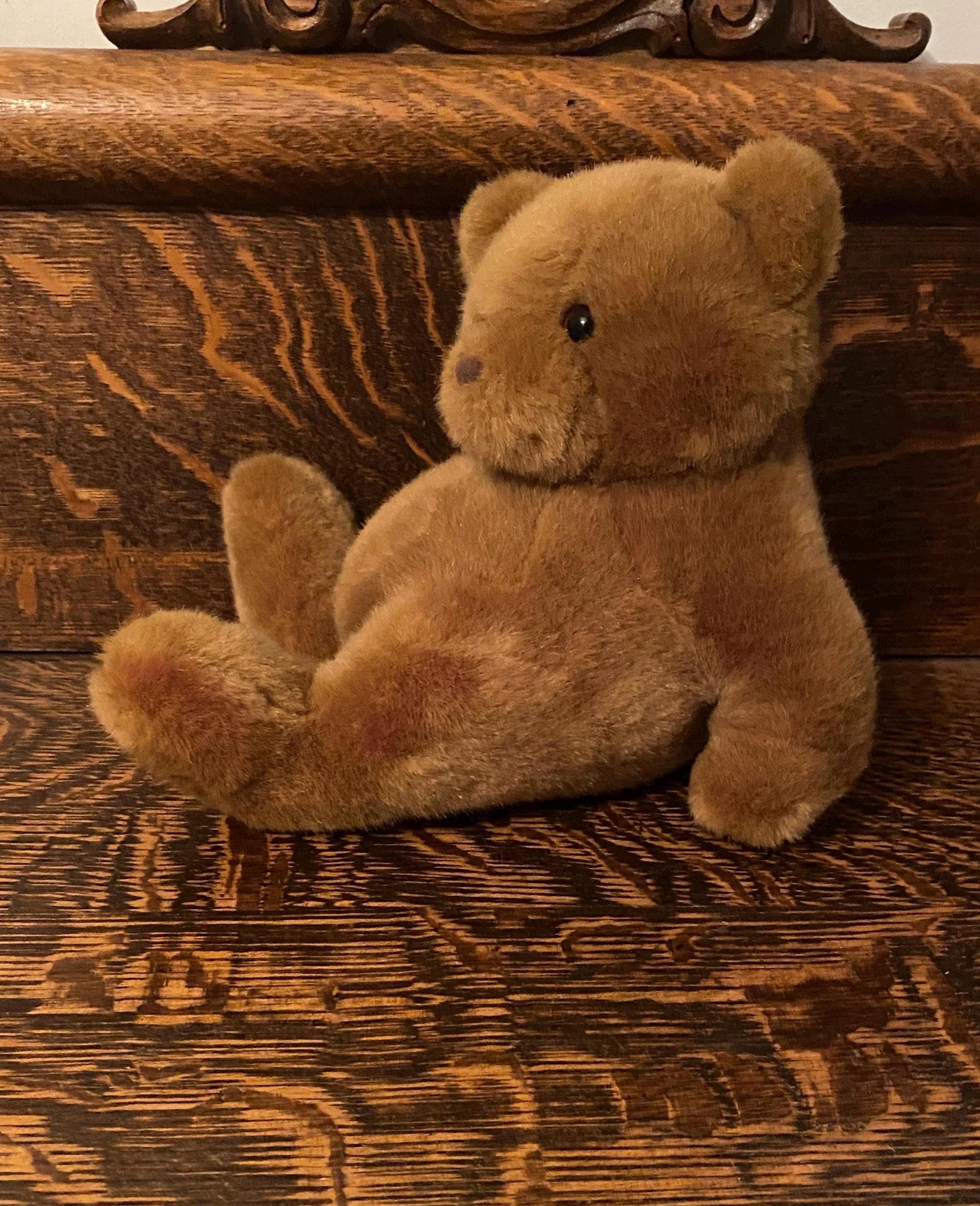 Vintage IKEA lounge teddybeer pluche - Etsy België, image size:2215x2725