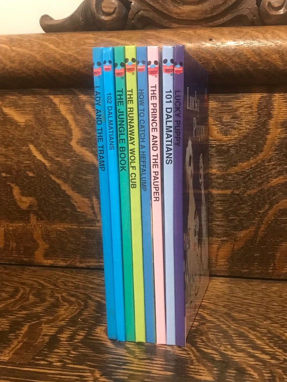 90's Disney Storybook Collection 8 Books Retro Disney Children's