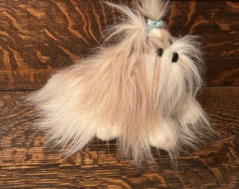 ヴィンテージ トイザらス アニマルアリー ぬいぐるみ 犬 シーズー