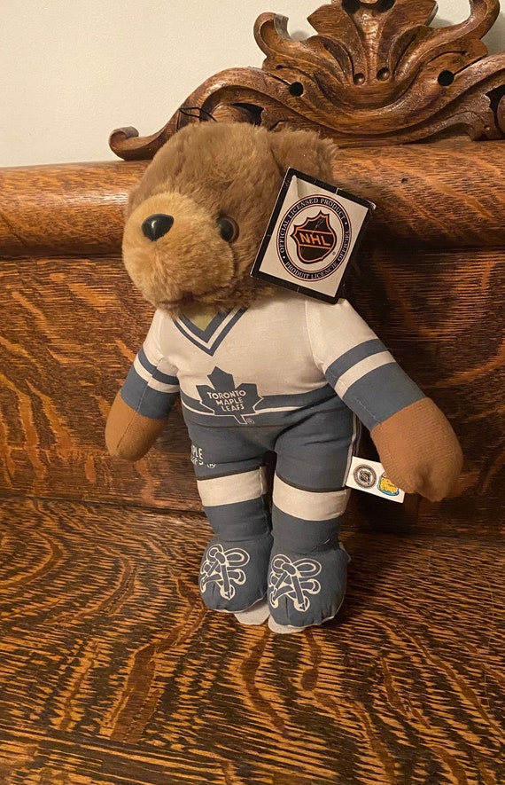 Vintage NHL Plush Toronto Maple Leafs Hockey Bear Good Stuff Company TML Etsy Canada