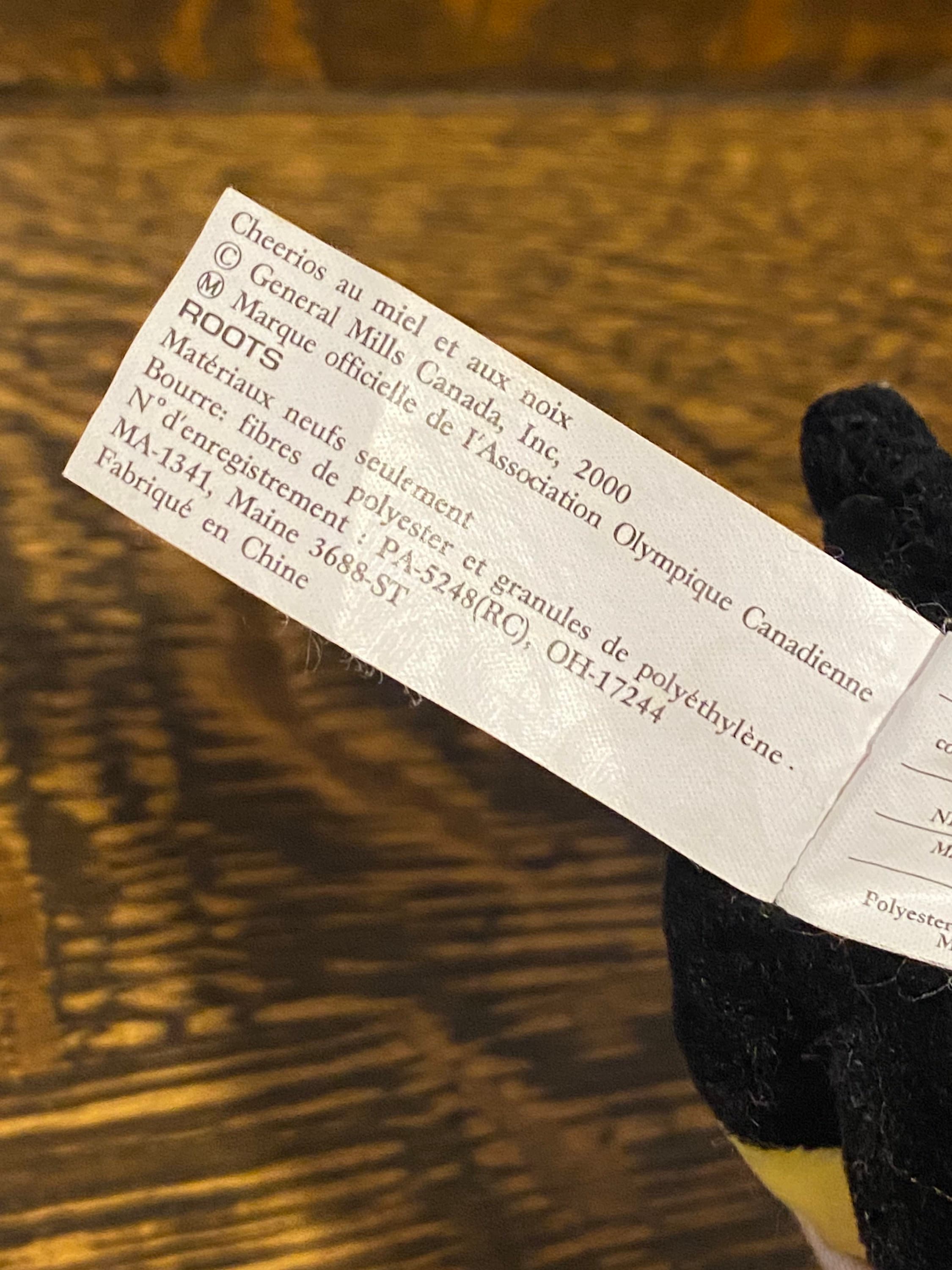 Olympische Spelen 2000 Roots Cheerios Honey Bee Pluche Mascotte General  Mills Cereal - Etsy België, image size:2250x3000