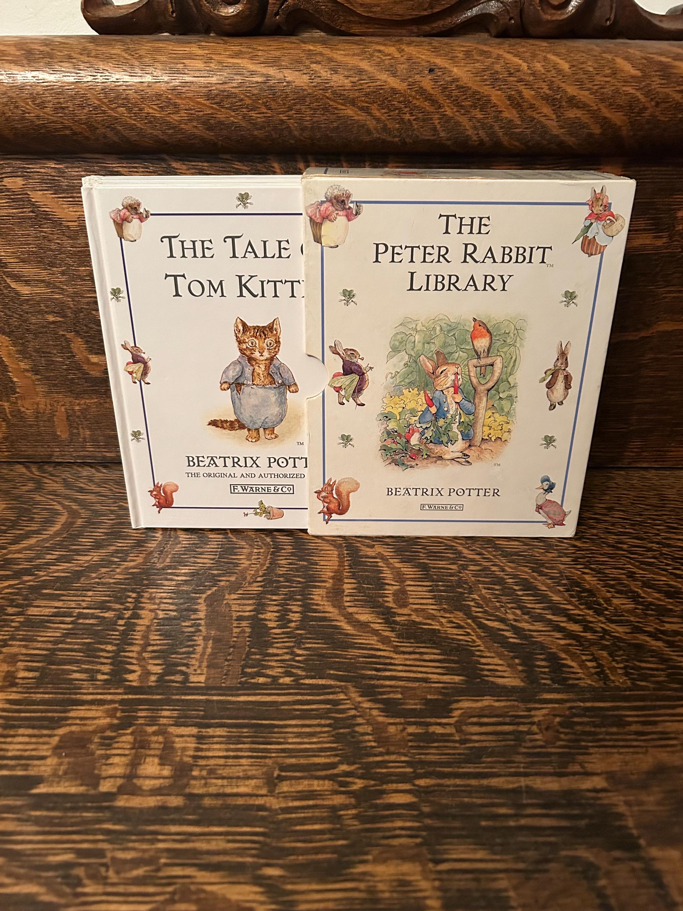 Vintage Beatrix Potter the Peter Rabbit Library 90's Boxset With