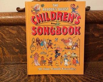 Vintage Songbook 1999 Readers Digest Children’s Songbook All Time Family Favorites