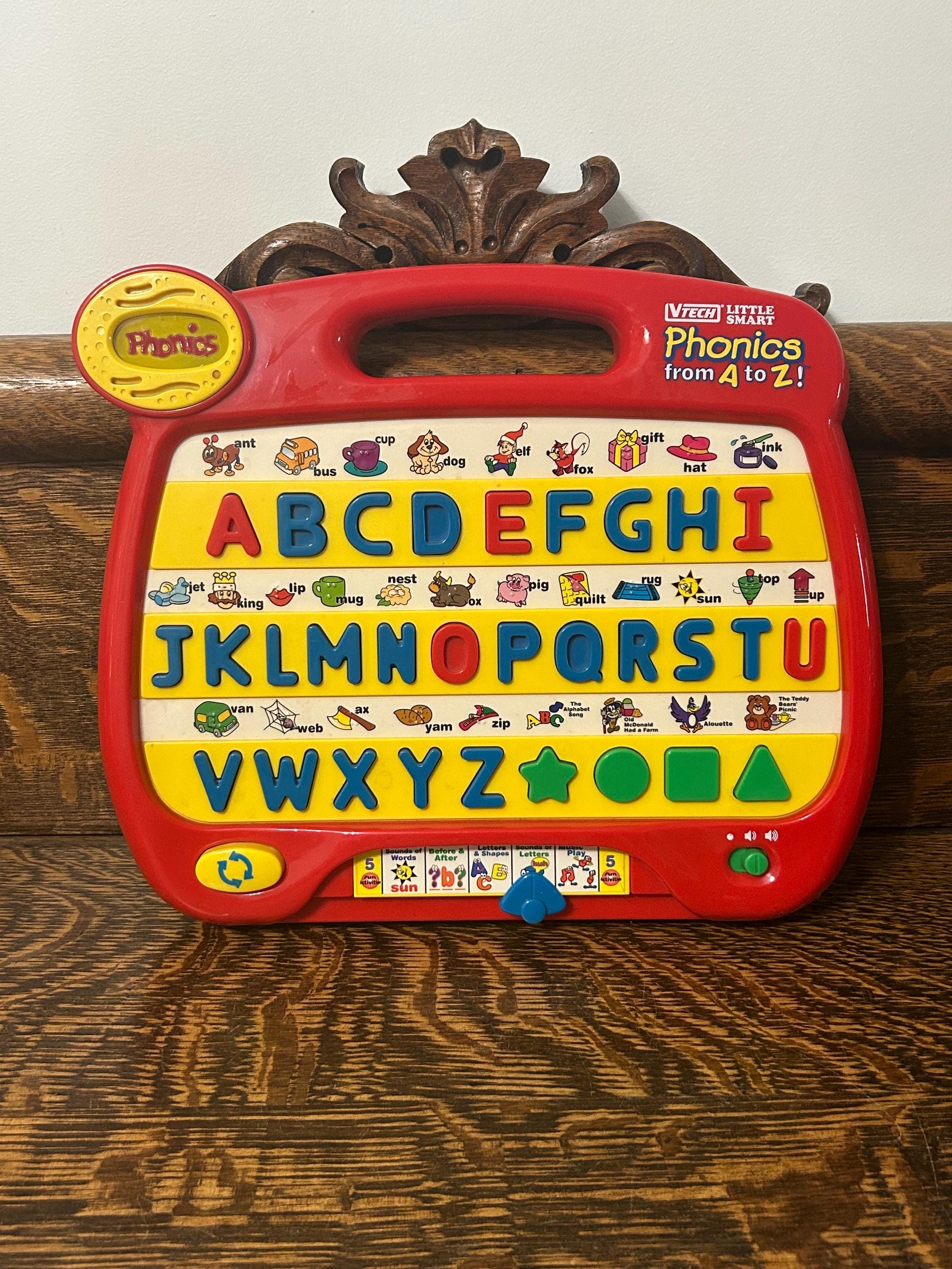 1996 Vtech Little Smart Phonics From A to Z Learning Toy - Etsy