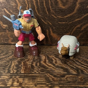 2003 Mattel Rescue Heroes Action Figure Thurston Nomore & Rolls Fisher Price Toy