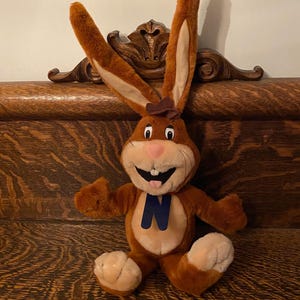 ネスクイックバニー　ウサギ　ぬいぐるみ リュック　nesquik nestie ネスクイックバニーウサギぬいぐるみ リュックnesquik nestie