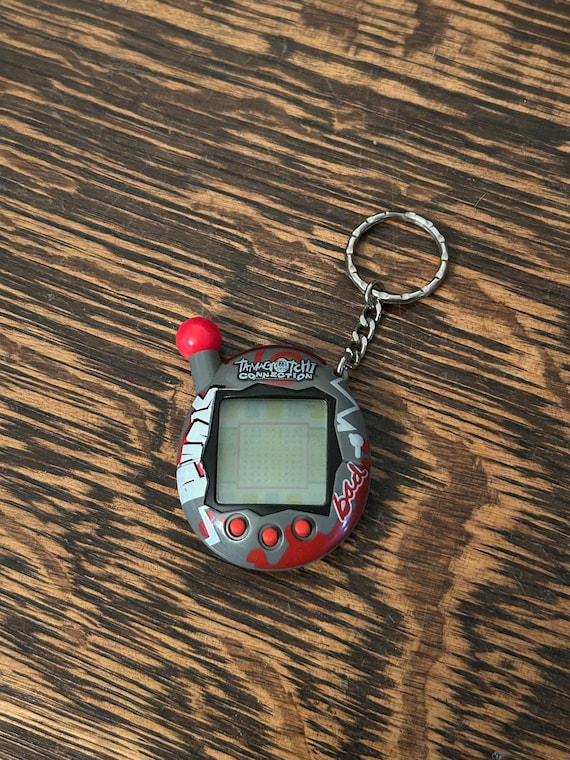 Tamagotchi Connection V4 Grey Punk 2007 Bandai Wiz - Etsy