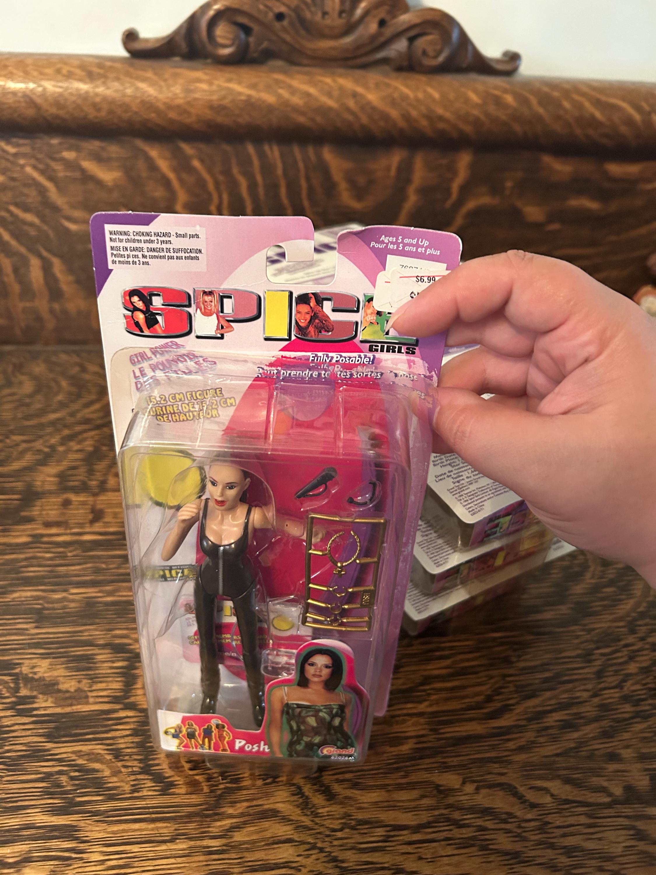 Vintage Spice Girls Figures 6” Dolls Sporty Spice Mel C, Posh