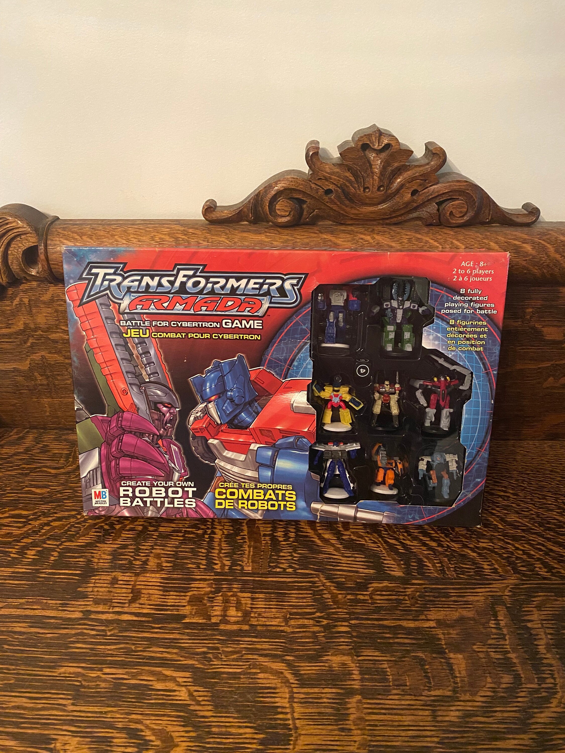 洋書 TransFormers Armada The Battle Begins Vintage Transformers Armada Board Game 2003 Transformers Armada