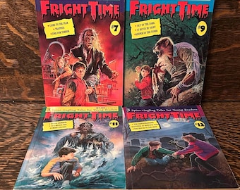90’s Fright Time Books Scary Story Youth Readers 3-In-1 Spine Tingling Stories Pick One/Choose One #7, #9, #11, #12, #13, #16, #18