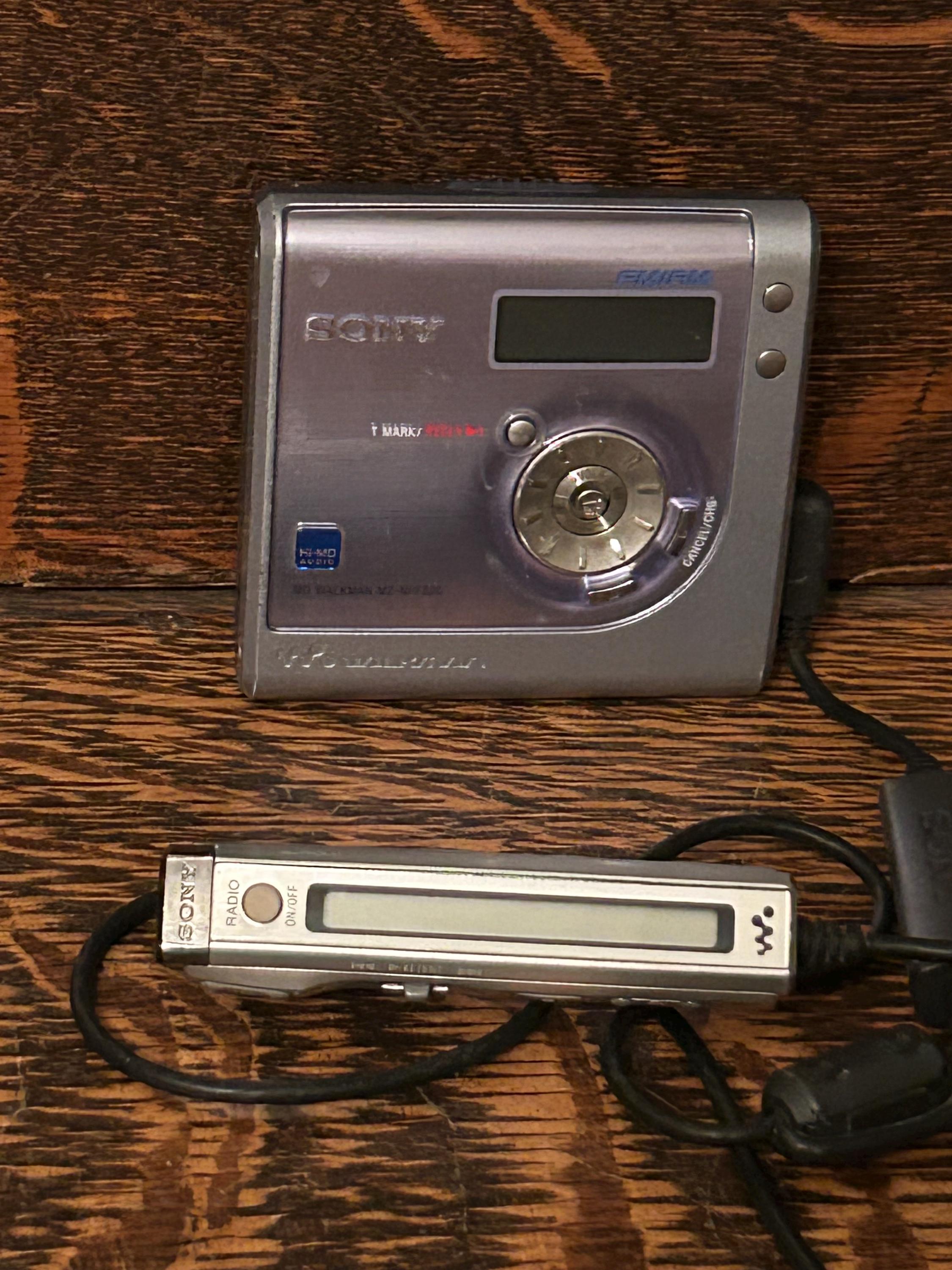 Sony Hi-md Walkman MZ-NHF800 Minidisc Player Recorder - Etsy
