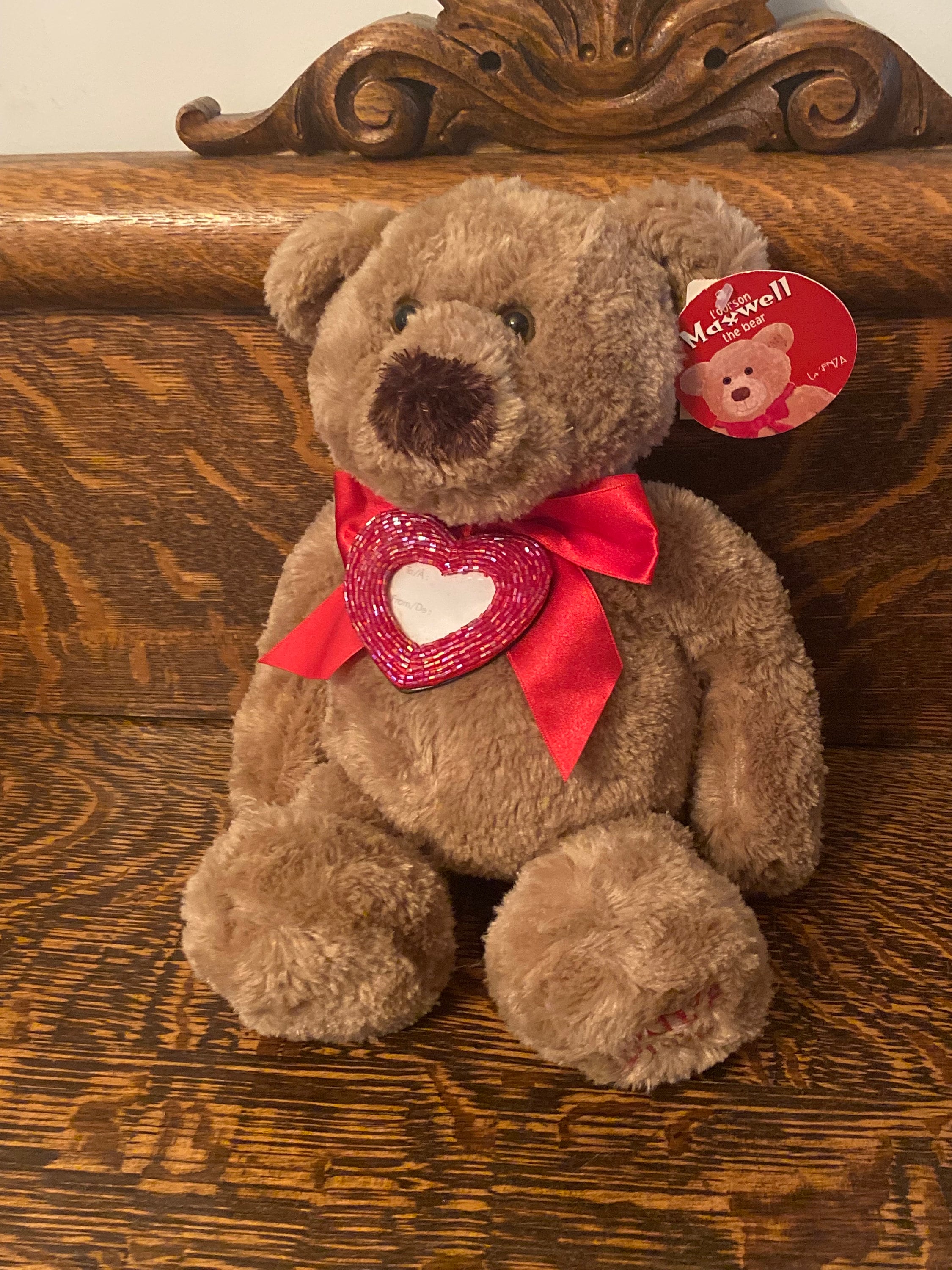 Vintage La Senza “maxwell” Bear 2003 La Senza Teddy Bear