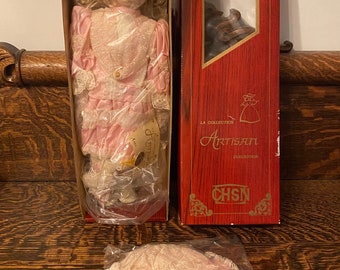 Vintage Musical Porcelain Doll “april” CHSN Limited Production
