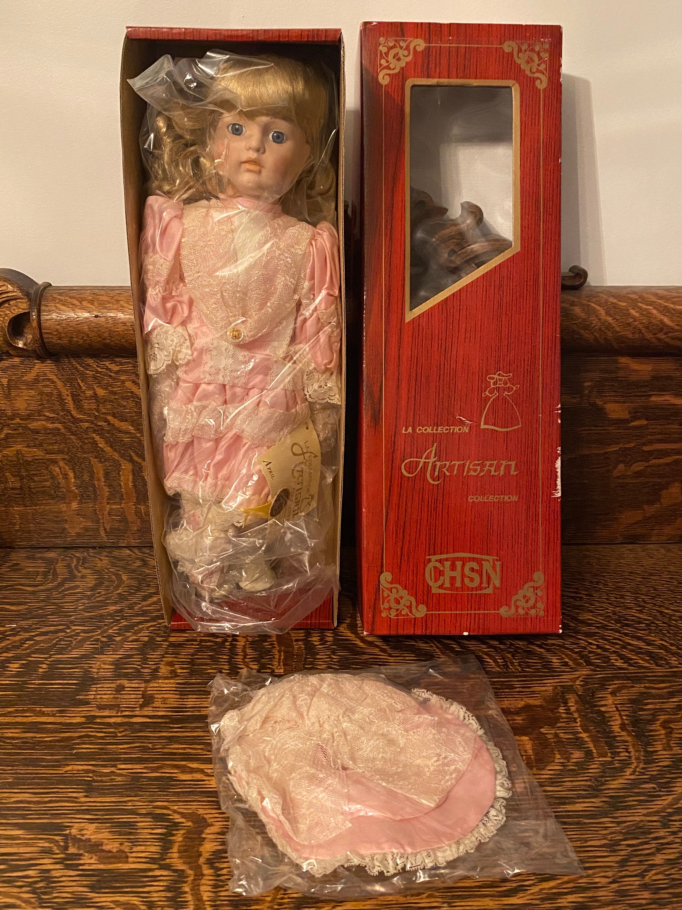 Vintage Musical Porcelain Doll “april” CHSN Limited Production