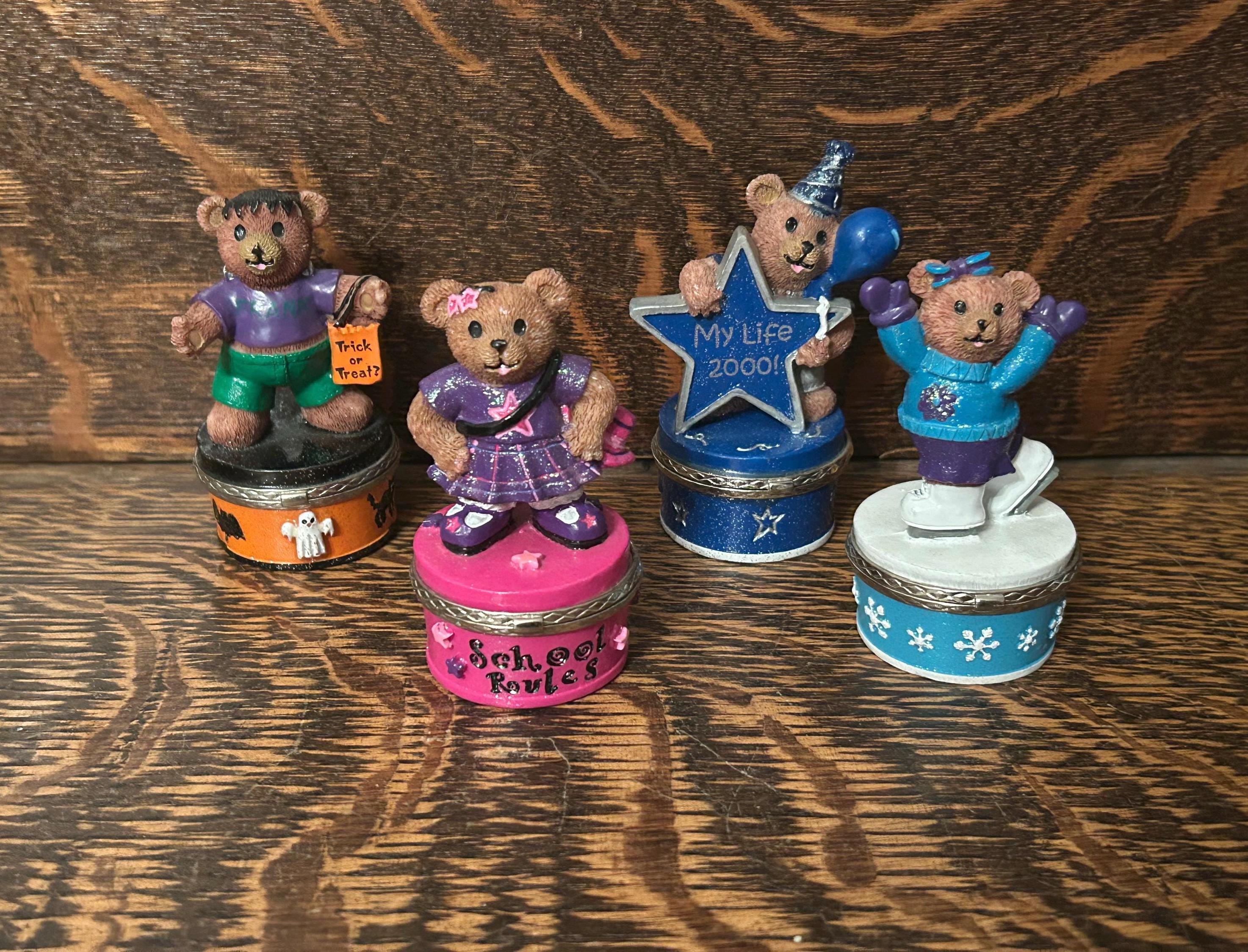 Vintage 1999 Claire's Jewelry Trinket Boxes Nostalgic Y2K - Etsy